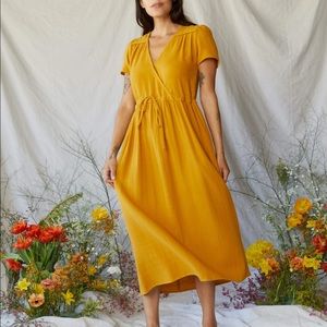 💛 Christy Dawn The Dawn Dress in Mustard